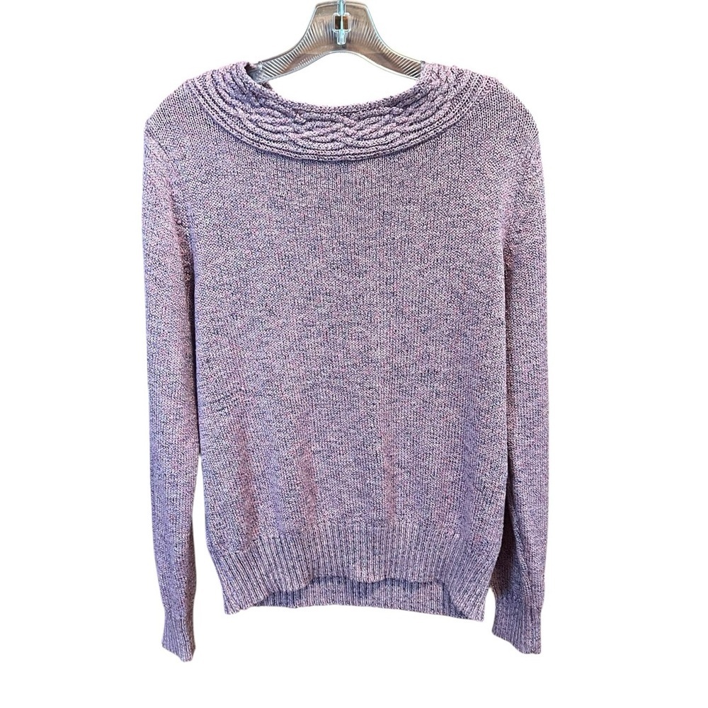 Carolyn Taylor Purple Sweater
